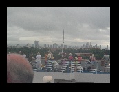 Panama City as seen from the top deck of the Norwegian Dream. It was a VERY humid morning which was soon to turn to rain.